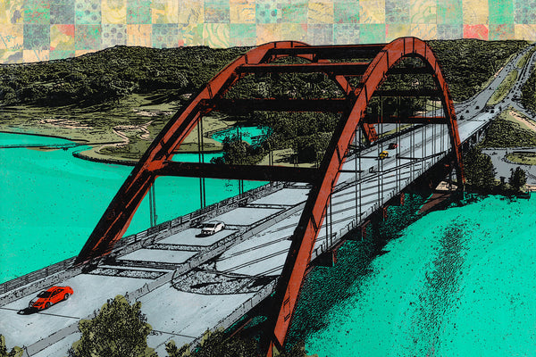 Harry Jenkins （ハリージェンキンス）ヨットレース　アート写真 360 Bridge - Joel Ganucheau | Austin Painting | Pennybacker Bridge
