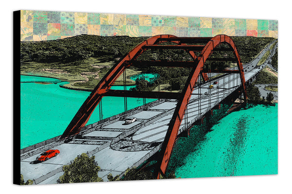 360 Bridge - Joel Ganucheau | Austin Painting | Pennybacker Bridge