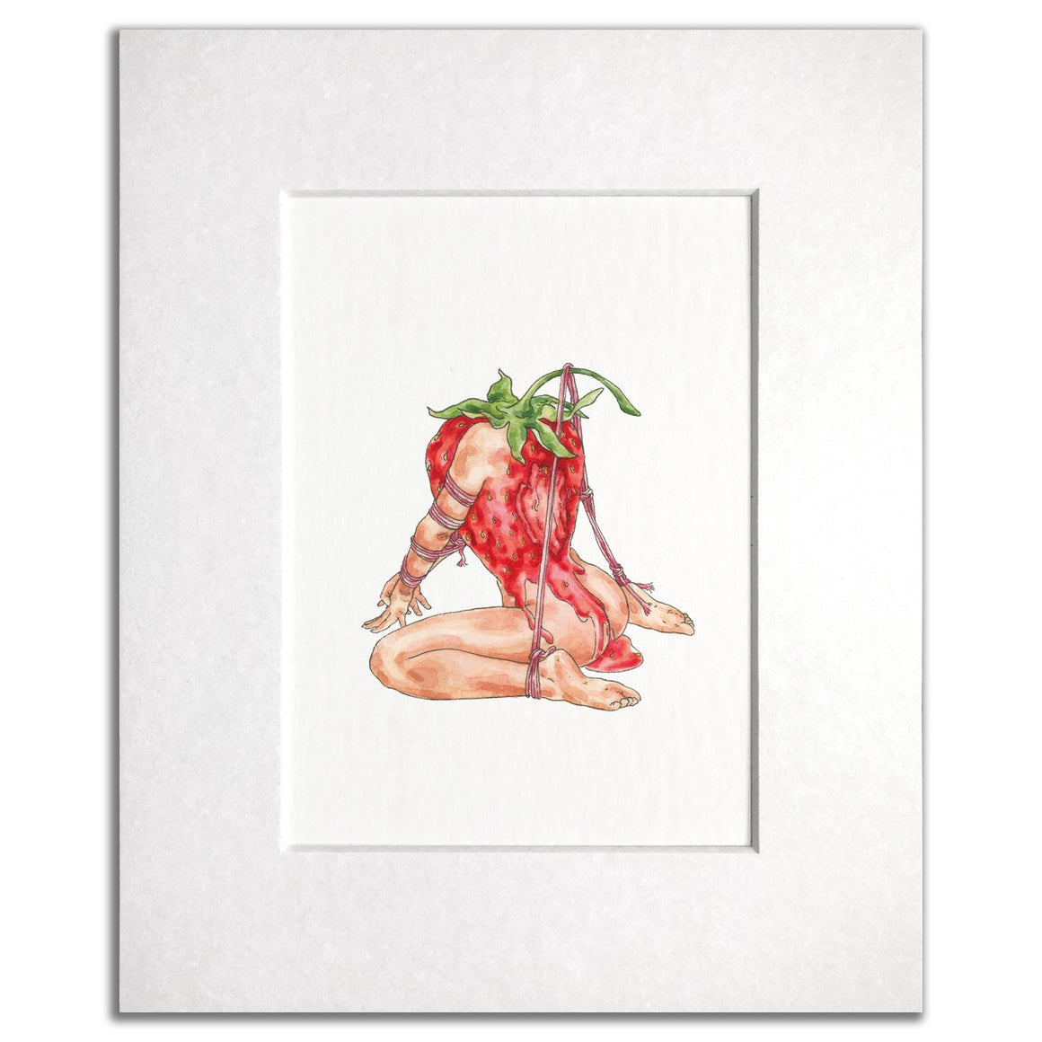 Bound Strawberry - Jennifer Pate - 8x10"