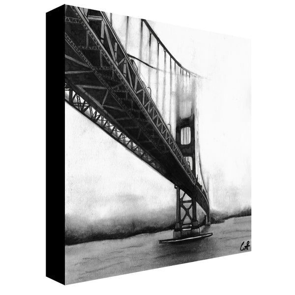 Golden Gate Bridge by Charlotte Schembri Austin Art Garage