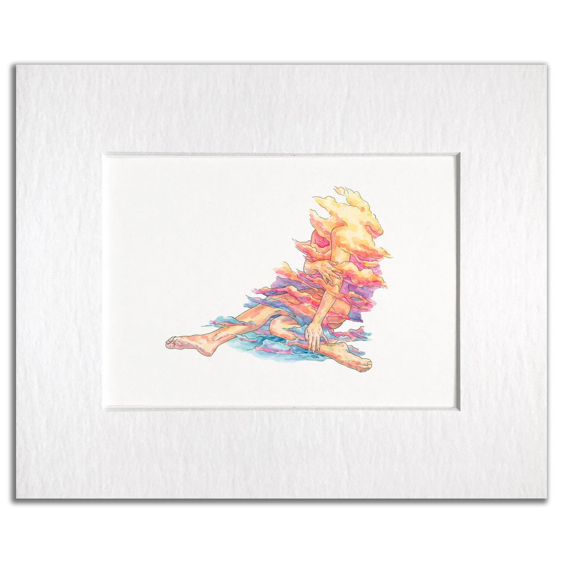 Pastel Pride Clouds - Jennifer Pate - 8x10"