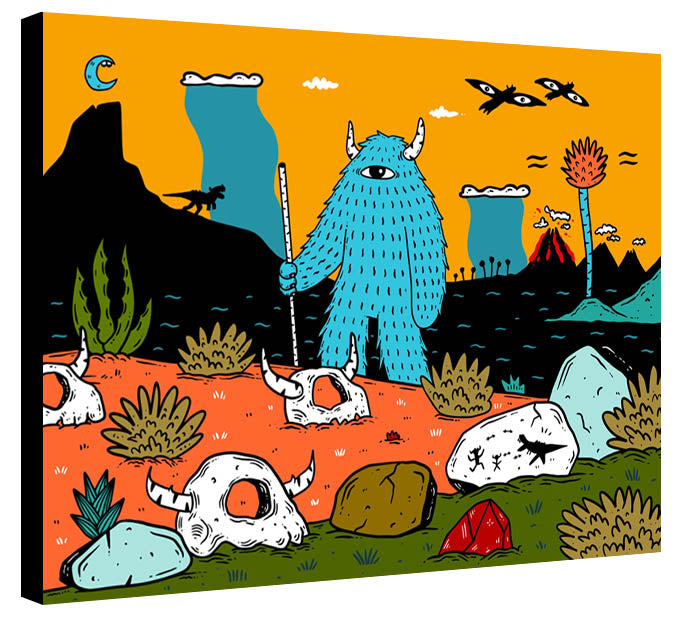 The Land Before Time - Gerardo Rodriguez - Canvas Print