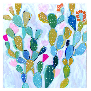 The Pink Cactus - Anna Kamburis - 36x36"