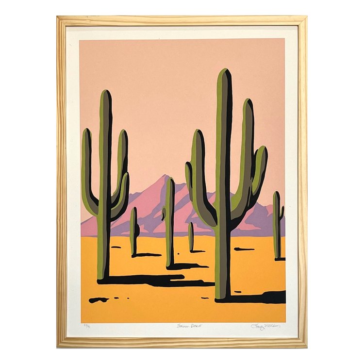 Sonoran Desert - Landry McMeans - 18 x 24"