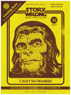 Ain't no Wookie - Beast Syndicate - Various Sizes (canvas print)