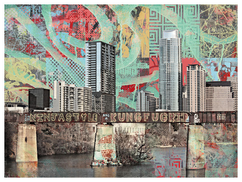 Austin Graffiti Bridge by Jake Bryer
