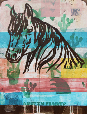 Austin Forever Horse - Judy Paul - 12x16"