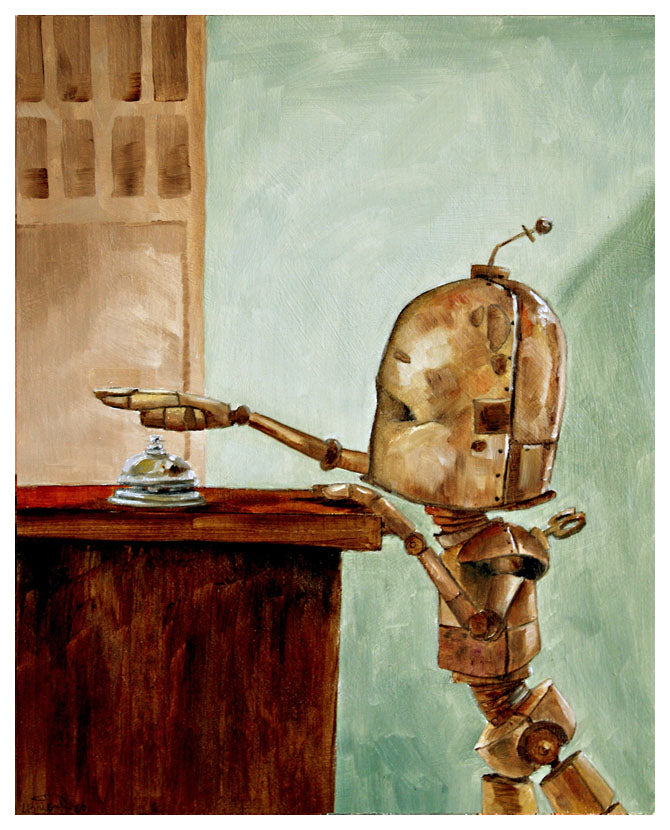 Bell Bot - Lauren Briere - Print