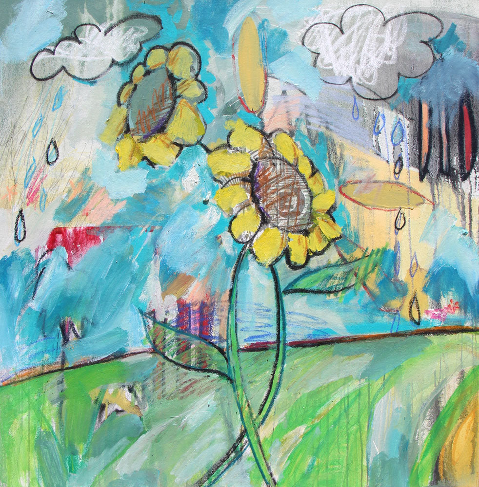 Flowers - Jessica Erickson - 30x30"