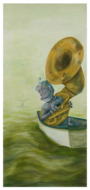 Tuba Bot - Lauren Briere - Print