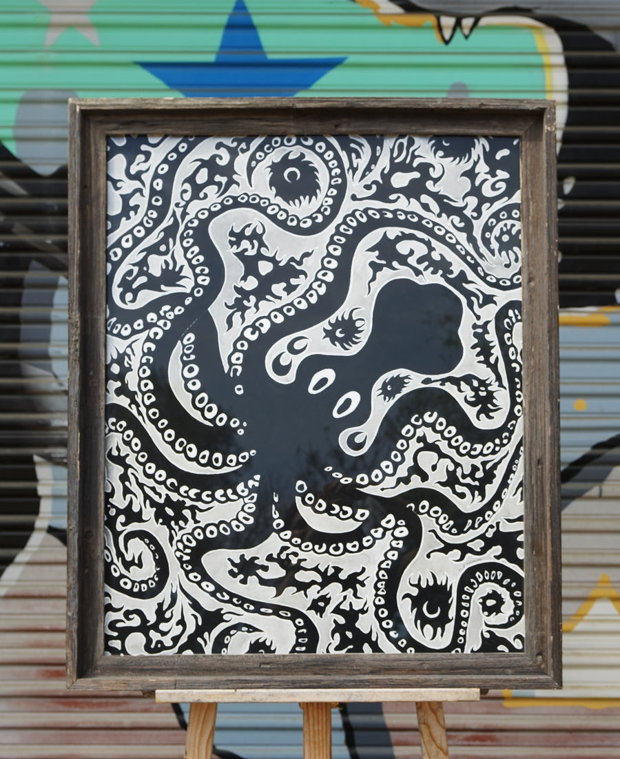 Minoan Octopus - Flip Solomon - 25x31"
