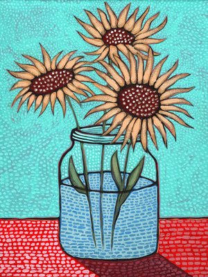 Sunflowers - PRINT - Joel Ganucheau