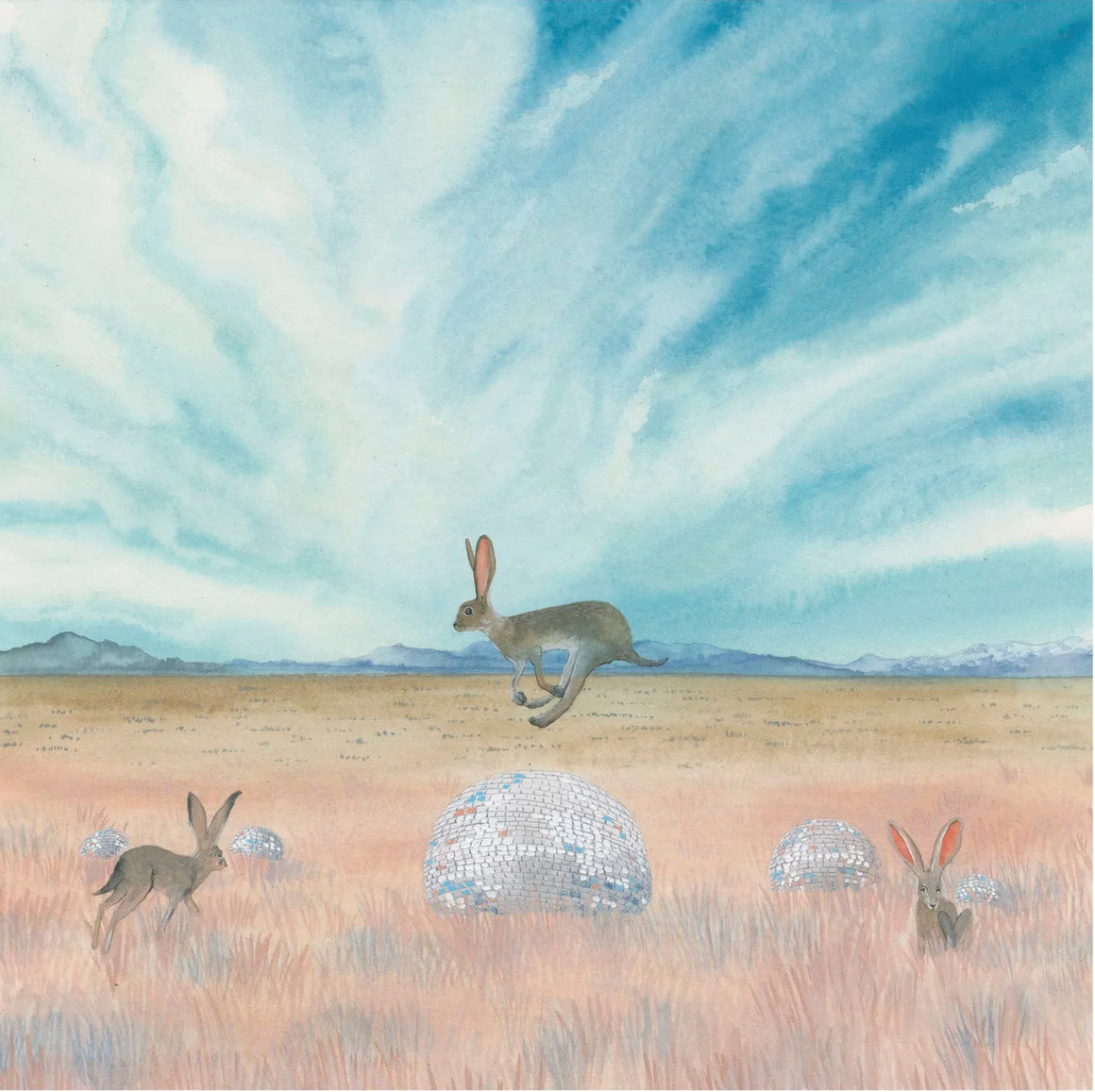 Hoppenin' - Heather Sundquist Hall - 12x12" - Paper Print