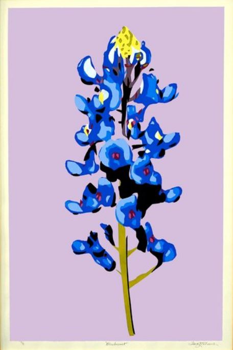 Bluebonnet (Lavender) - Landry McMeans - 20 x 30"