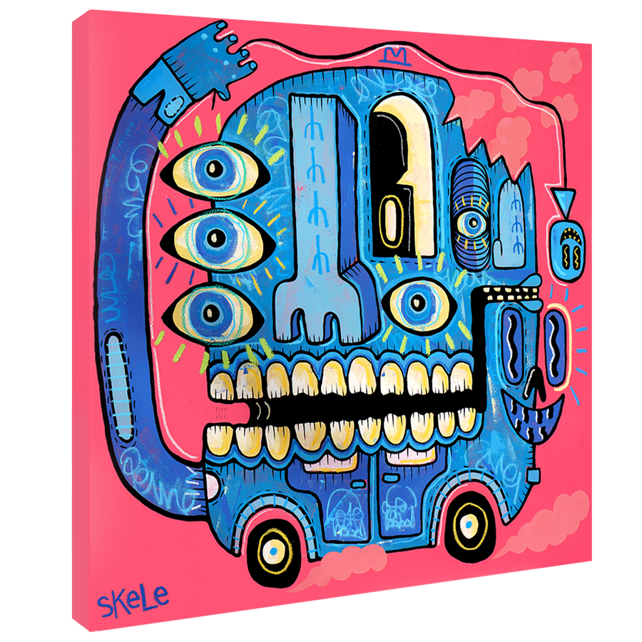 Let's Blow This Popsicle Stand - Jeff Skele - 36x36"