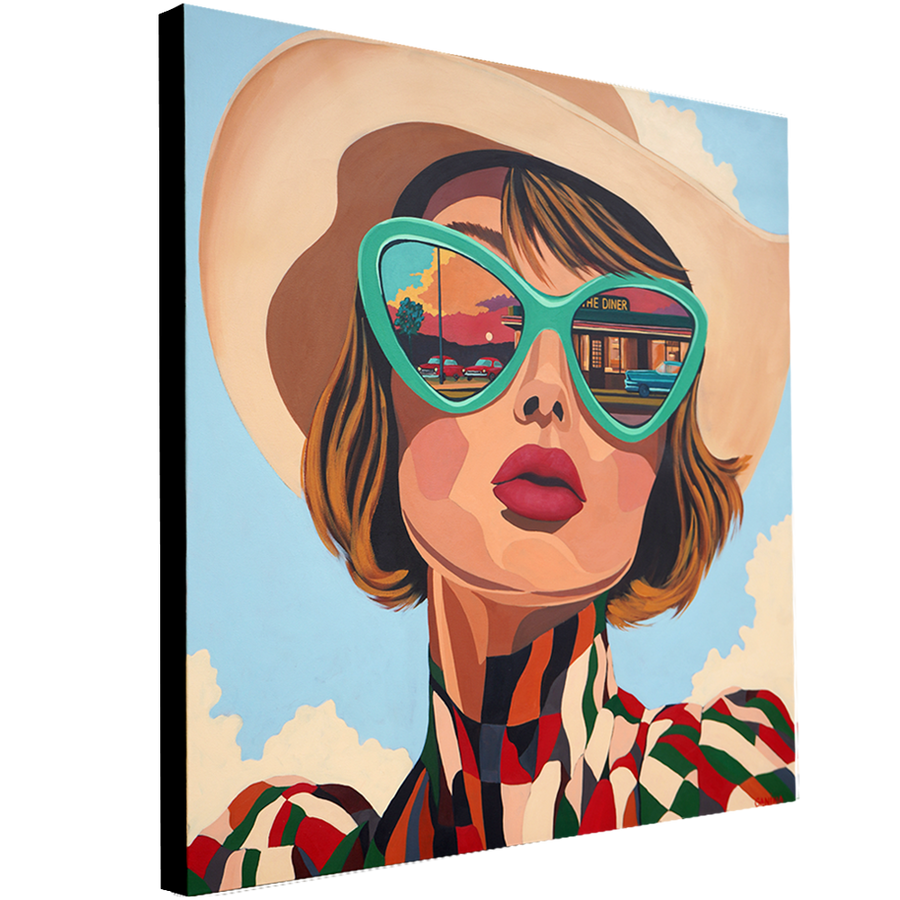 Neon Nostalgia - Anna Ganina - PRINT