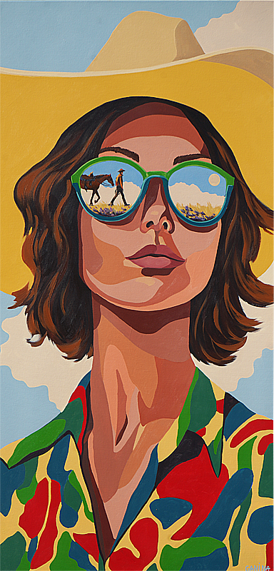 Wish You Were Here - Anna Ganina - 24x48"