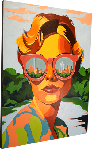 Through Her Eyes  - Anna Ganina - 36x48