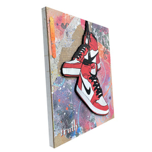 A Shoe is Just a Shoe - Mike "Truth" Johnston - 23 x26.5"
