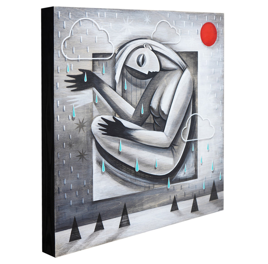 Abandon II - Saira Holland - 16x16"