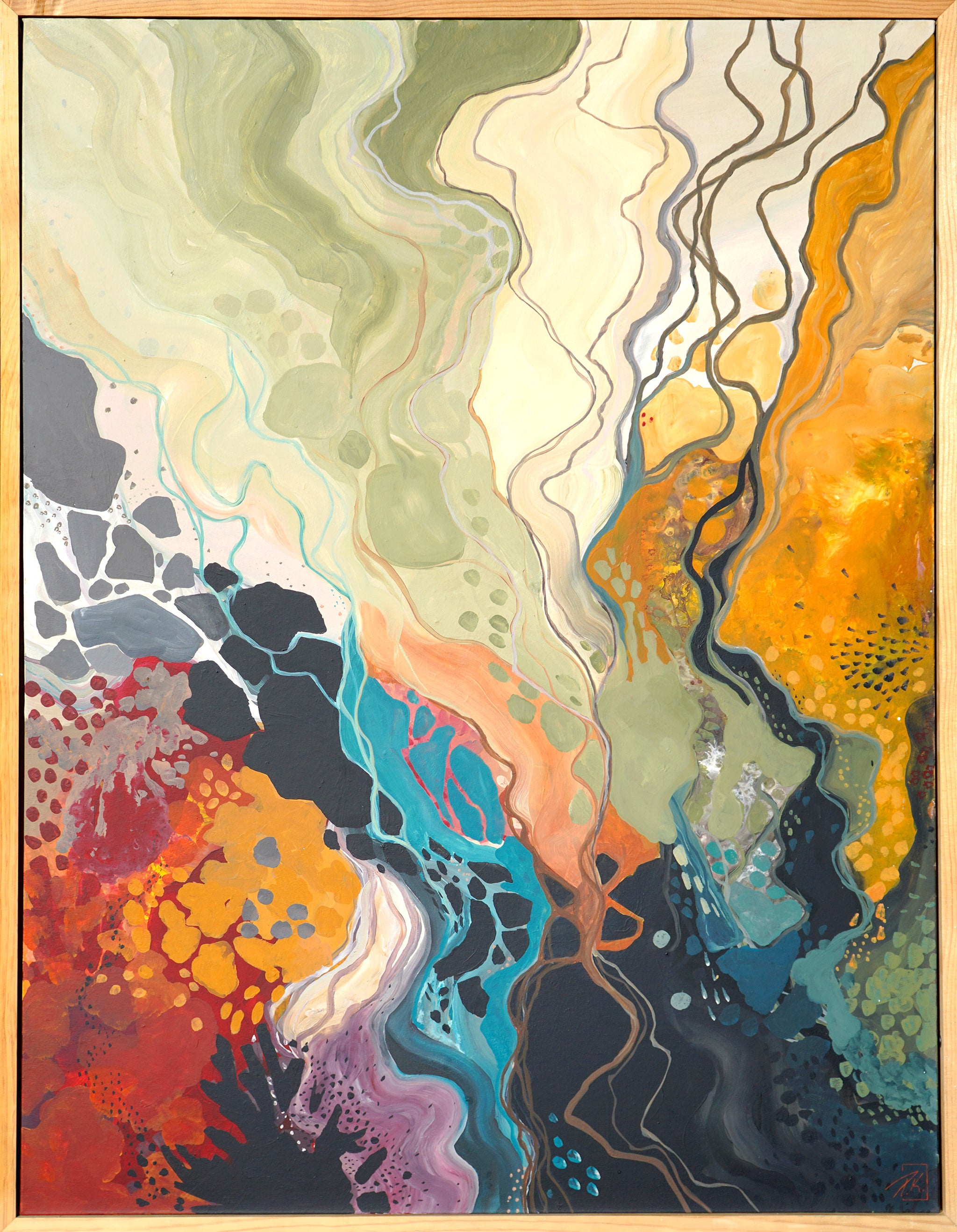 Actinolite - Patrick Kelleher - 37x50"