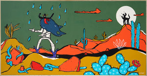Agua Fria del Cielo - Gerardo Rodriguez - 24.5x48.5"