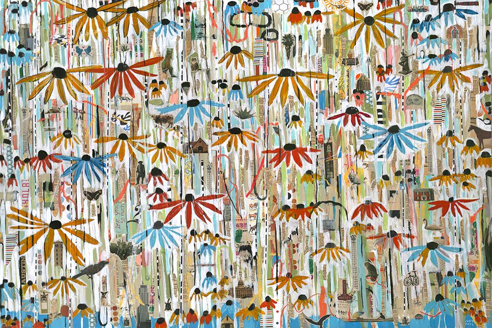 Austin Flowers - Judy Paul - Print