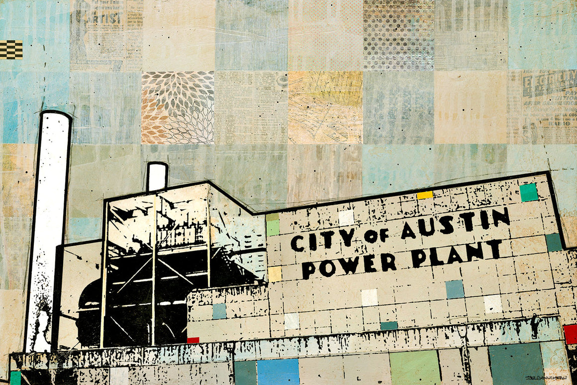 Austin Power Plant 2 - PRINT - Joel Ganucheau