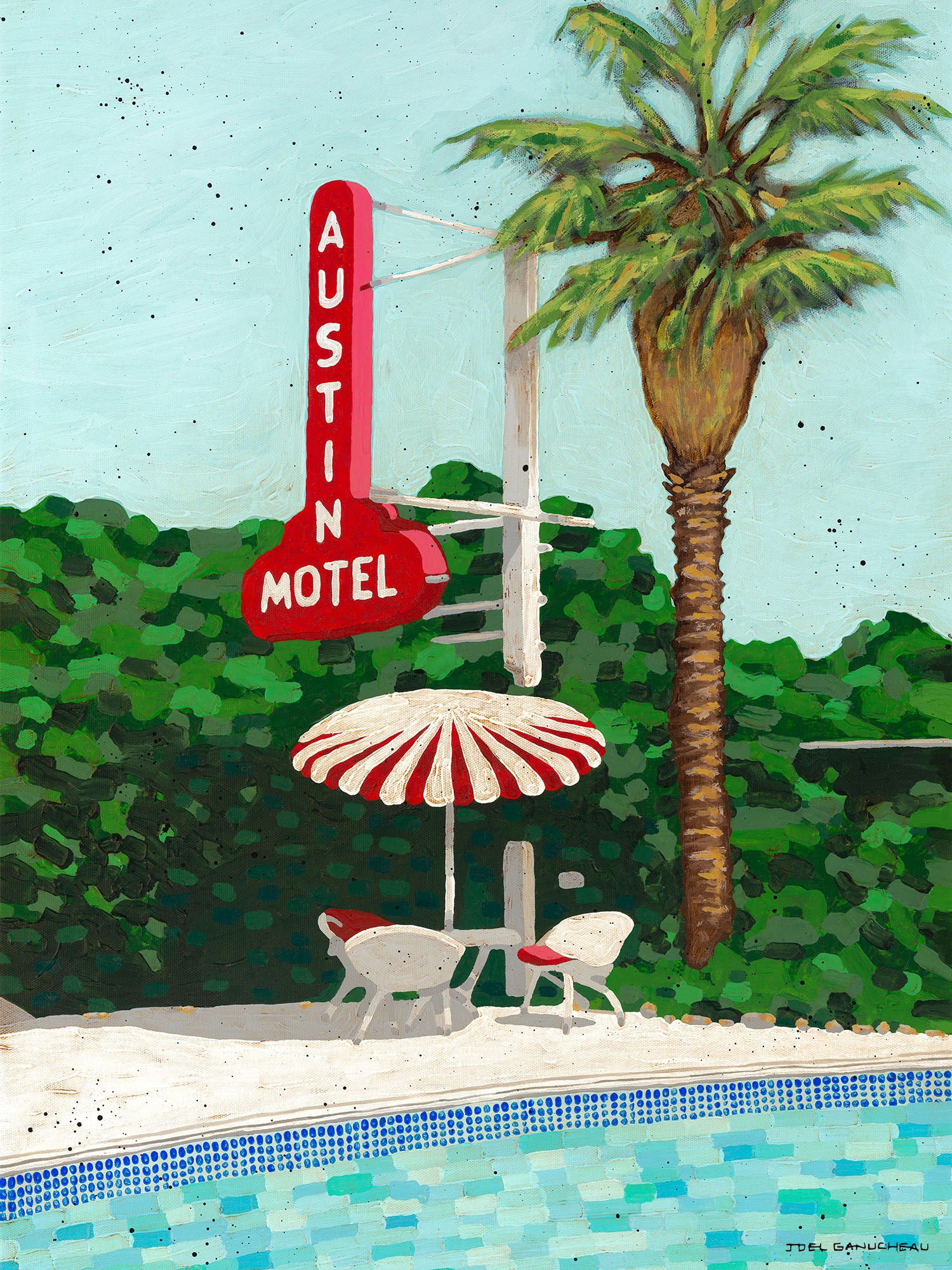 Austin Motel - PRINT - Joel Ganucheau