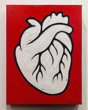 Big Heart - ORIGINAL - Joel Ganucheau - 12x16"