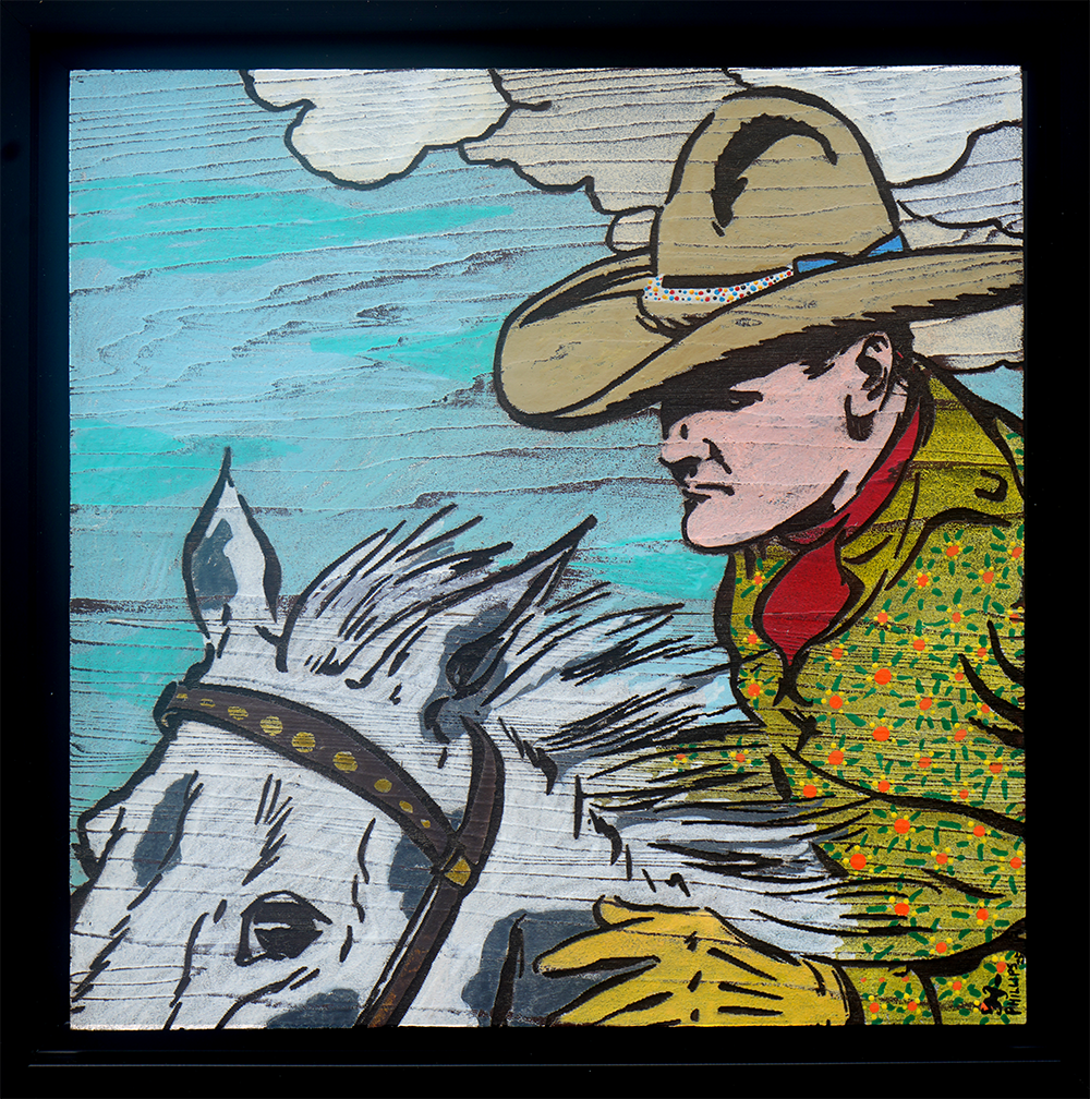 Steady Trot - Brian Phillips -10x10"