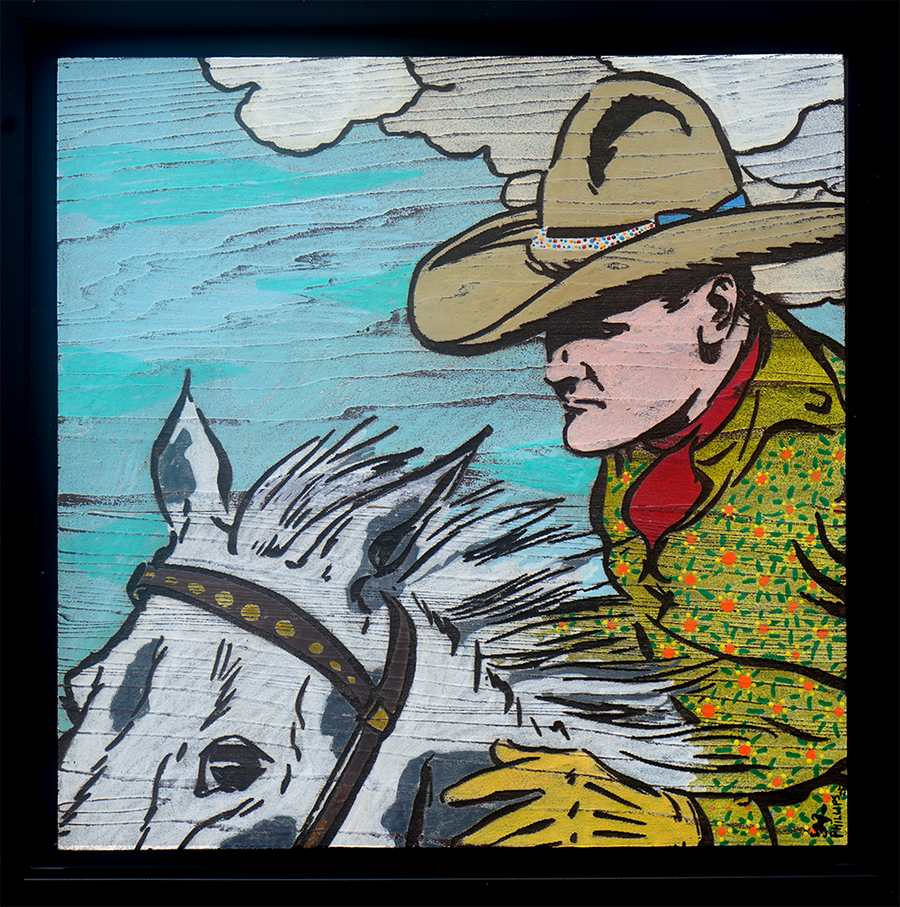 Steady Trot - Brian Phillips -10x10"