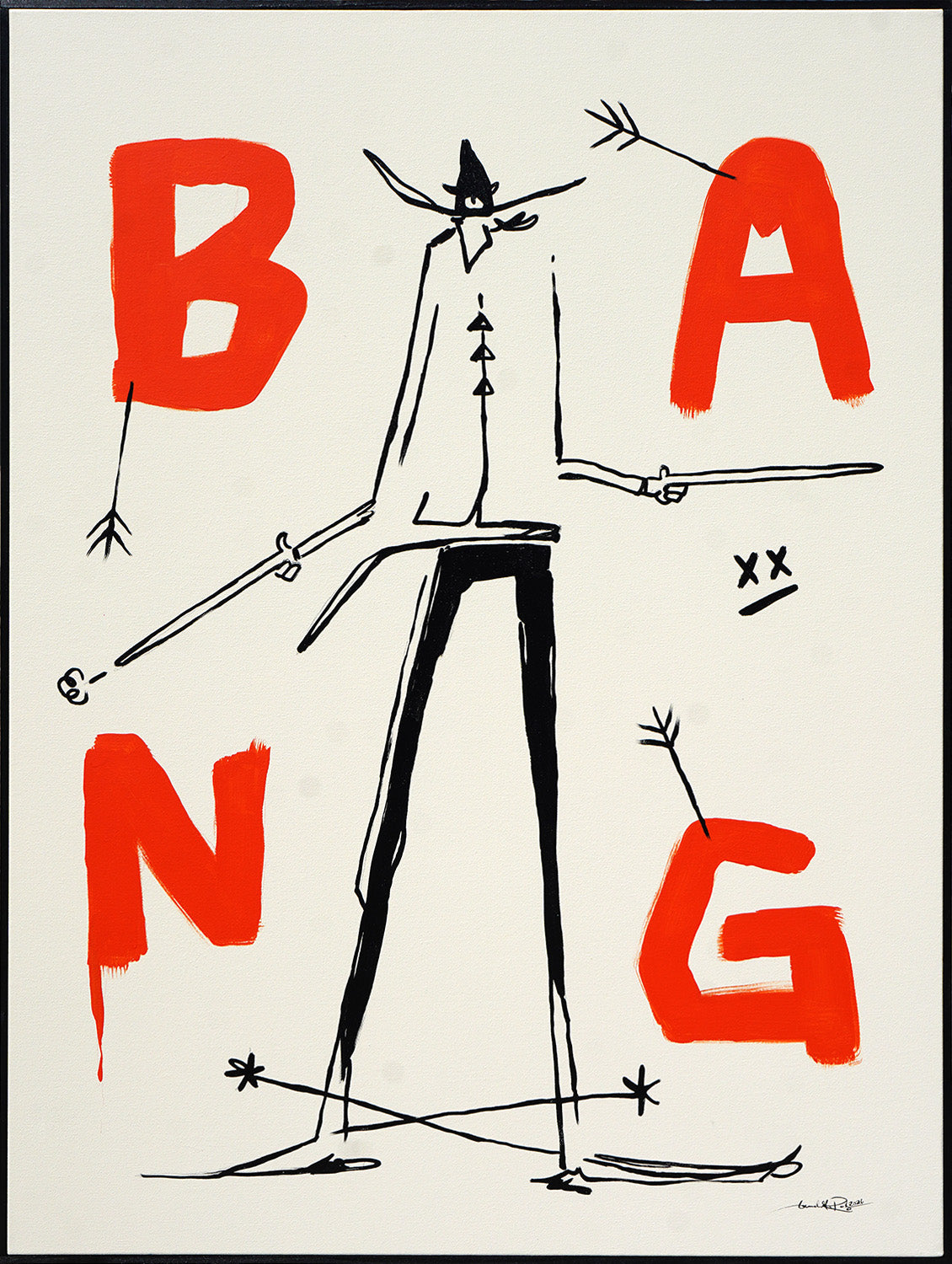 Bang - Gerardo Rodriguez - 30x40"