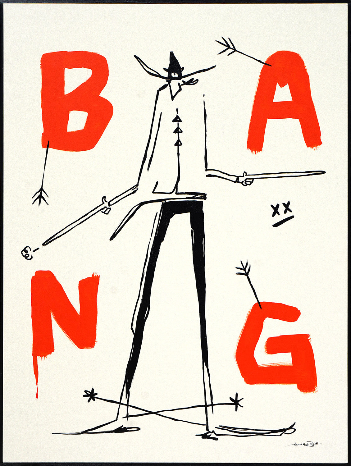 Bang - Gerardo Rodriguez - 30x40"