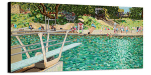 Barton Springs - PRINT - Joel Ganucheau