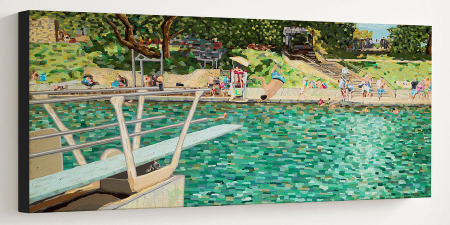 Barton Springs - PRINT - Joel Ganucheau