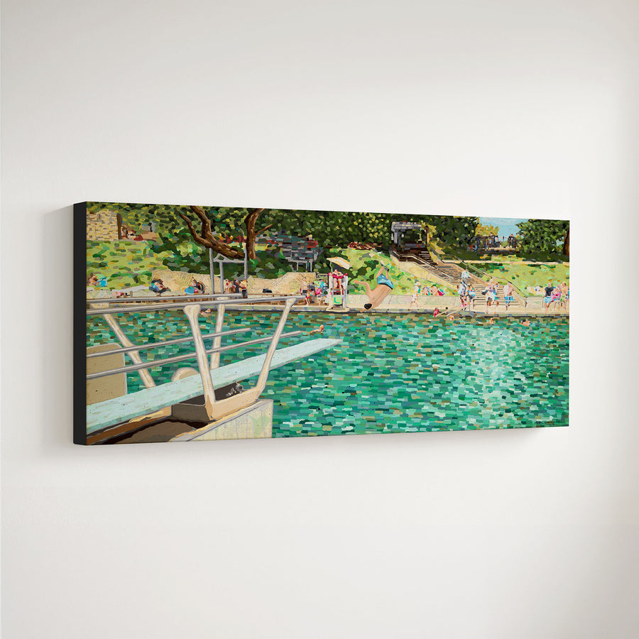 Barton Springs - PRINT - Joel Ganucheau