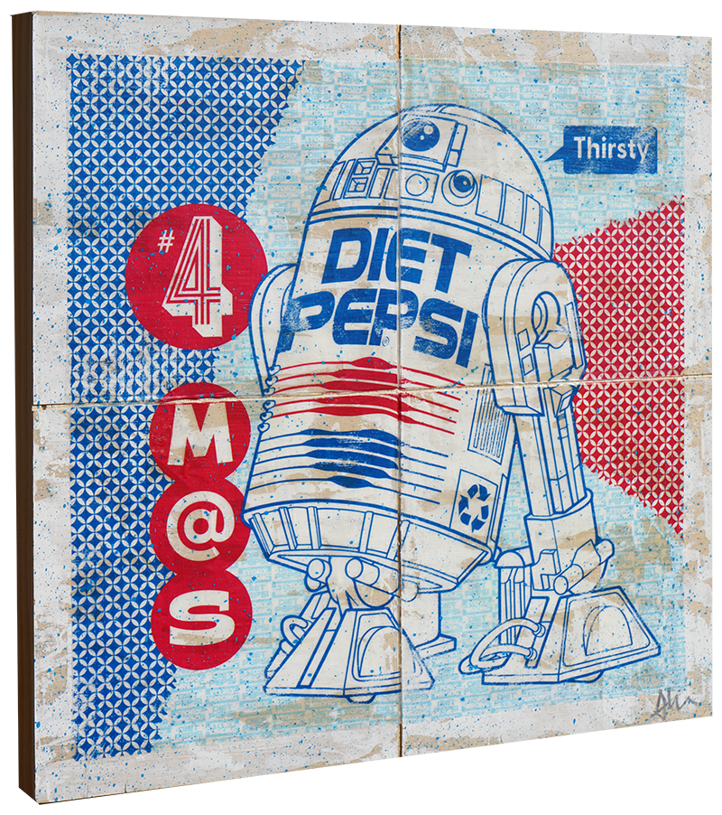 Thirsty 4 More  - Beast Syndicate - 18x18"