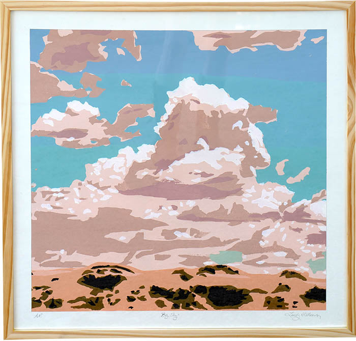 Big Sky - Landry McMeans - 25"x25"