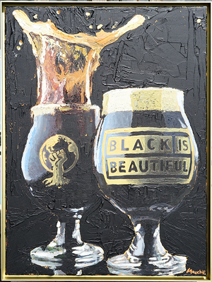 Black is Beautiful - MOOCHIE - 19 x 25"