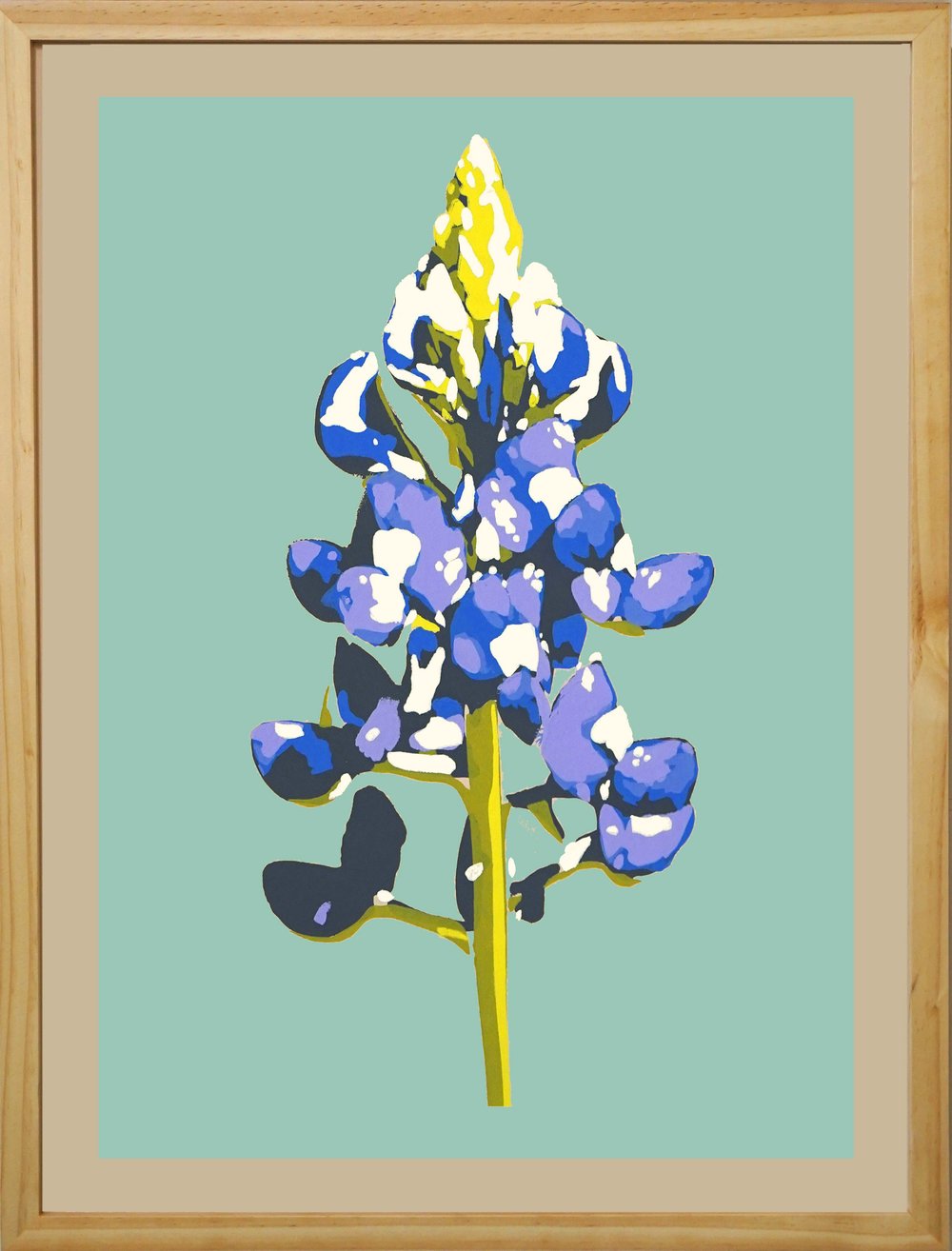 Bluebonnet (Blue) - Landry McMeans - 18 x 24"