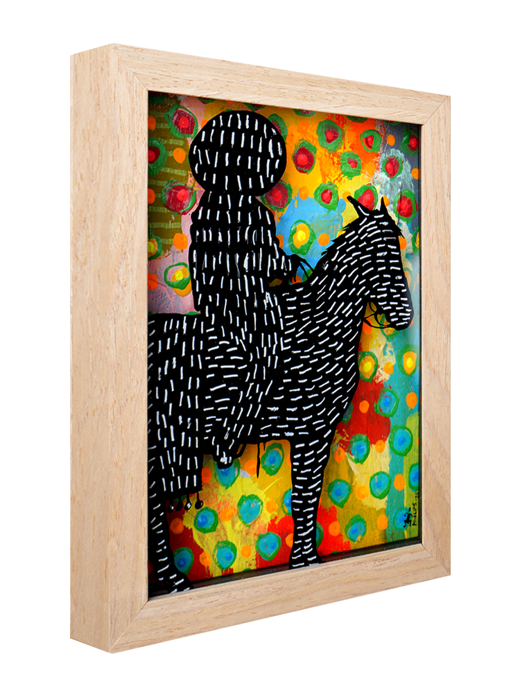 On To Santa Fe - Brian Phillips - 6x8"