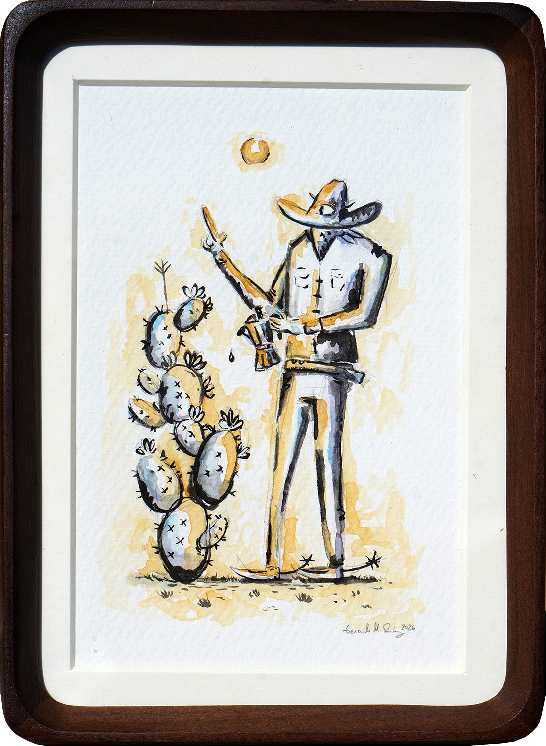 Brewed for the Desert - Gerardo Rodriguez - 4x6"