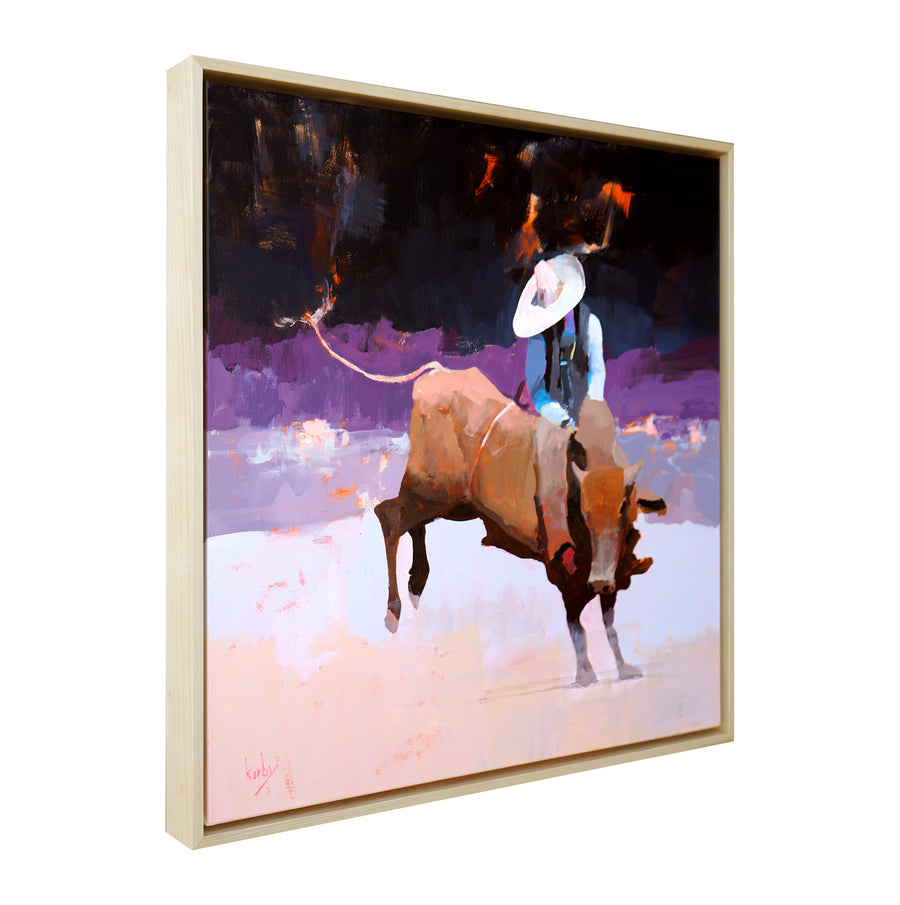 Bull Rider #2 - Randall Kirby Cogburn - 30x30"
