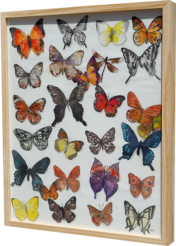 But These Are Flowers That Fly - Katie Chance - 16x20"