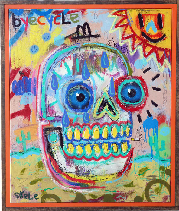 Byecycle - Jeff Skele - 22x26"