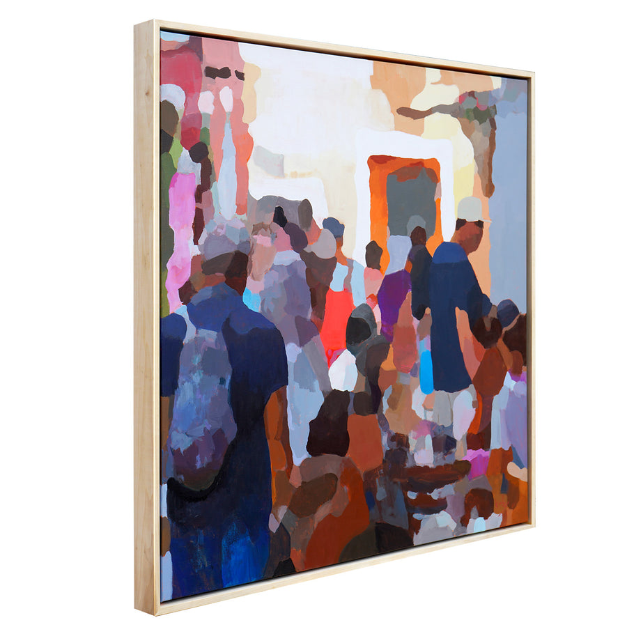 Cafe Americano #8 - Randall Kirby Cogburn - 41x41"