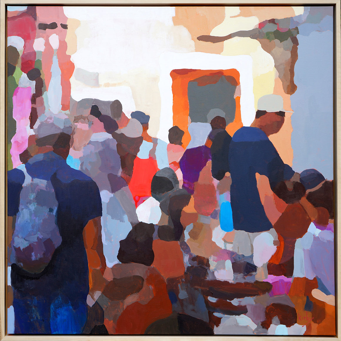 Cafe Americano #8 - Randall Kirby Cogburn - 41x41"