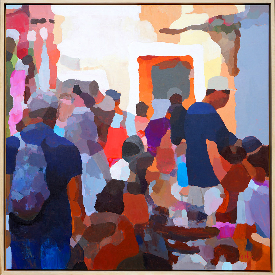 Cafe Americano #8 - Randall Kirby Cogburn - 41x41"
