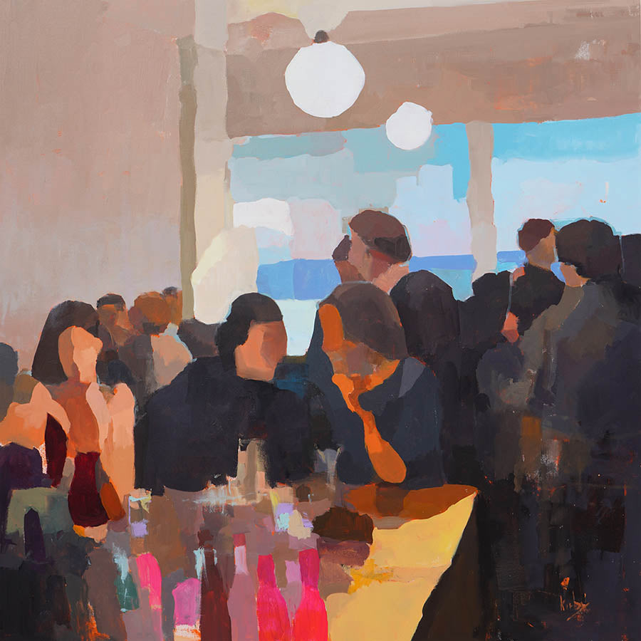 Cafe Americano - Randall Cogburn - PRINT